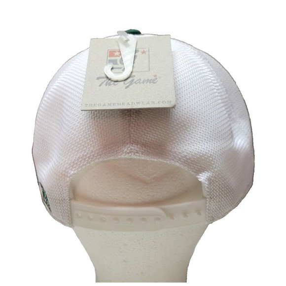 Maine The Game Adjustable Mesh Back Hat New w/ Tag Green OSFA - Picture 4 of 10